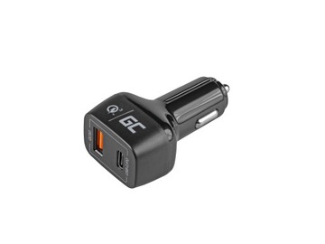 АВТОМОБИЛЬНОЕ ЗАРЯДНОЕ УСТРОЙСТВО Green Cell CAD33 48 Вт 1x USB-C 1x USB-A PD 30 Вт QC3.0