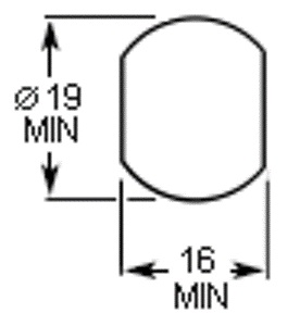 ЗАМОК ДЛЯ КАССОВОГО ЯЩИКА ДЕНЕЖНЫЙ ШКАФ Fi 18X20 18 X 20 L=56 ММ