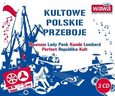 Kultowe polskie przeboje. Radio Wawa, 3 CD