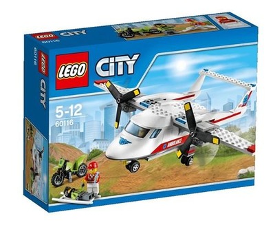LEGO City 60116 Samolot ratowniczy