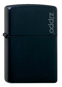 ZAPALNICZKA ZIPPO BLACK MATTE&LOGO ZIPPO-52615