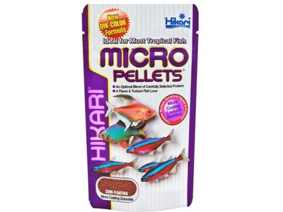 Hikari Micro Pellets 22g - pokarm ogólny