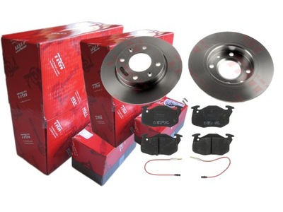 DISCS + PADS TRW FRONT CITROEN SAXO - milautoparts-fr.ukrlive.com