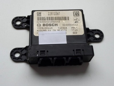 MODULE DE RADAR DE RECUL RADAR DE RECUL OPEL ZAFIRA C 22810361 - milautoparts-fr.ukrlive.com