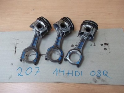 Поршень коленчатый peugeot 207 1.4 hdi фото №1