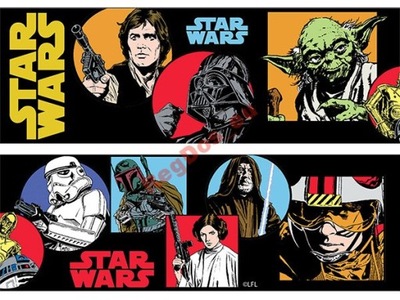 border pasek bord dekoracyjny Star Wars Komiks