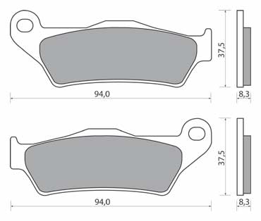 PADS YAMAHA XT 660 TENERE TT 600 YZF 125 XC 300 - milautoparts-fr.ukrlive.com