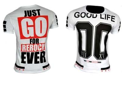 Koszulka t-shirt Good Life biała r.XXL