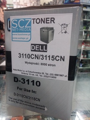TONER DELL Dell 3110cn Dell 3115cn Dell 3110cn Dell 3115cn 593-10170 BK