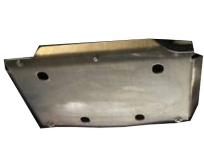 Защита коробки передач nissan patrol gr y61 alumin фото №1