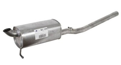 SILENCER END VW CADDY III MAXI 1.9 2.0TDI FROM 04' - milautoparts-fr.ukrlive.com