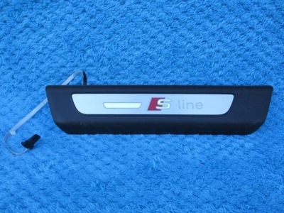 Audi q7 4m0 молдинг поріг підсвічена 4m0947417b фото №1