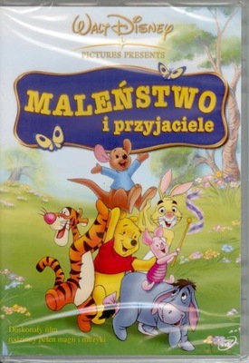 MALEŃSTWO I PRZYJACIELE [ Kubuś Puchatek ] DVD