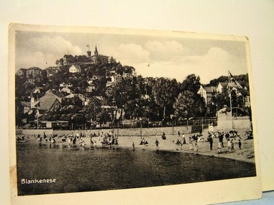 2. POCZTÓWKA HAMBURG Blankenese 1940 obieg? II woj