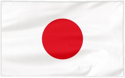 Flaga Japonia 100x60cm - flagi Japonii qw