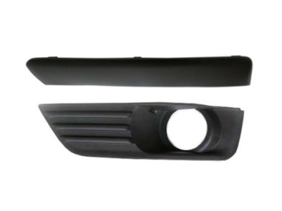 Ford focus 2 04- решётка  решётка молдинг бампер l фото №1