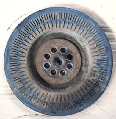 Гаситель колебаний вала коленчатого man tga 360 410 460 фото №1