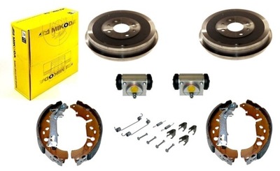 BEBNY BRAKE SHOES FIAT GRANDE PUNTO EVO III 228MM - milautoparts-fr.ukrlive.com