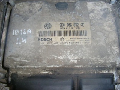 Бортовий комп'ютер , polo , seat 1.4 mpi 6k0906032ac фото №1