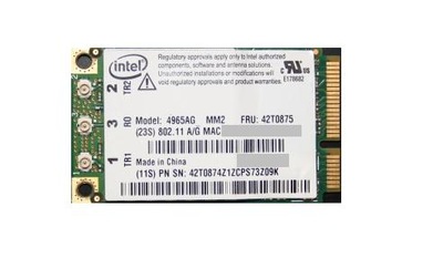Intel 4965AG karta WiFi IBM Lenovo T60 T61 X60 R61