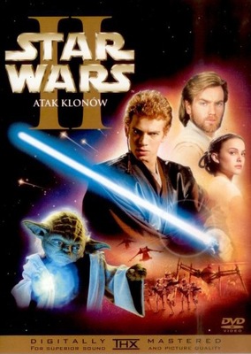 Gwiezdne Wojny II Atak Klonów [ DVD ] STAR WARS