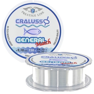 Cralusso żyłka General Match 150m 0,12mm-2,24kg