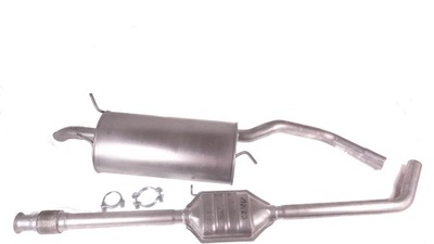 Глушители kpl renault megane 1,4 1,6 1995-1999 фото №1