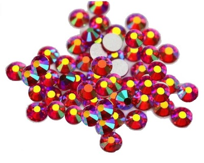 cyrkonie swarovski SS4 różowe AB OPAL 50 szt