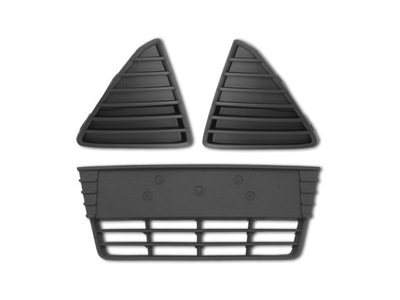 DÉFLECTEUR GRILLE CALANDRE DU RADIATEUR KIT FORD FOCUS 3 MK3 3 2010- - milautoparts-fr.ukrlive.com