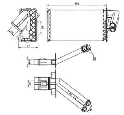 HEATER RENAULT LAGUNA I - milautoparts-fr.ukrlive.com