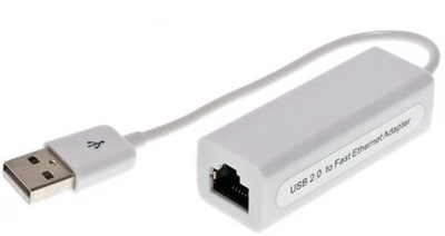 Karta sieciowa LAN RJ45 ethernet na kablu USB