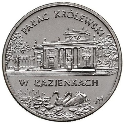 Moneta 2 zł Pałac Królewski w Łazienkach - 1995
