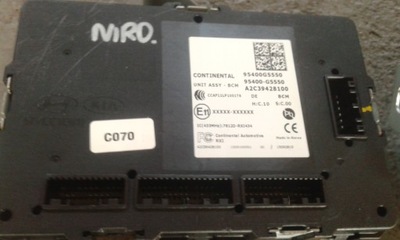 Kia niro 2016-18 блок керування модуль bcm 95400g5550 фото №1