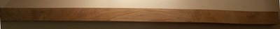DR0115 Drewno na rękojeść nóż czereśnia 114 x 4 cm