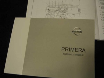 Nissan primera instrukcja obsługi książka P12 01-7