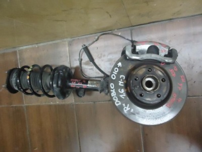 Поворотный кулак амортизационная стойка правая fiat doblo 1.6mjet 2010- фото №1