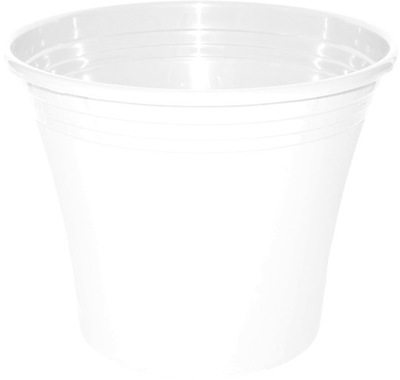 Doniczka plastikowa Irys BIAŁA 38cm