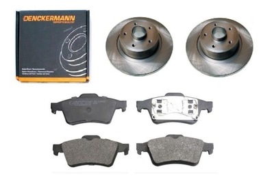 DISCS PADS RENAULT LAGUNA II REAR 274MM SET - milautoparts-fr.ukrlive.com