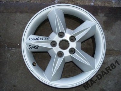 DISC RENAULT LAGUNA 6,5X16 ET36 5X108 OEM - milautoparts-fr.ukrlive.com