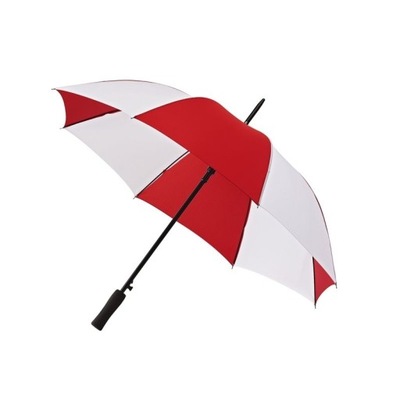 Automatyczna parasolka kibica biało czerwona