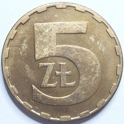 Moneta 5 zł złotych 1979 r ładna