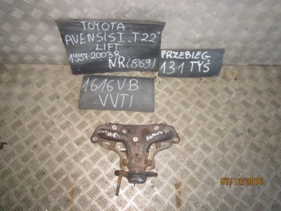 Колектор випускний toyota avensis 1.6 b 97-03r фото №1