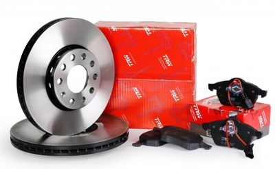 DISCS PADS TRW FRONT - MERCEDES E W211 295MM - milautoparts-fr.ukrlive.com