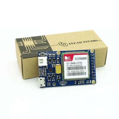 Moduł z SIM808 GSM/GPRS/GPS działa z Arduino