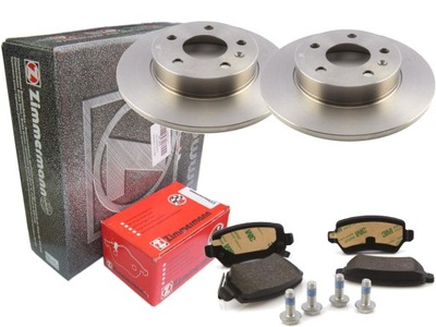 2× 430.1485.20 ZIM DISQUE FREINS OPEL ASTRA G 98- ARRIÈRE /264X10/ ZAFFIRA 99- /1 + 23417.150.1 ZIM SABOTS DE FREIN FREINS /TYL/ OPEL ASTRA 02- - milautoparts-fr.ukrlive.com