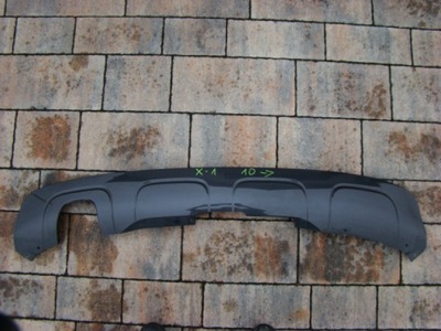 Bmw x-1 e84 накладка бампера задний  m набор фото №1