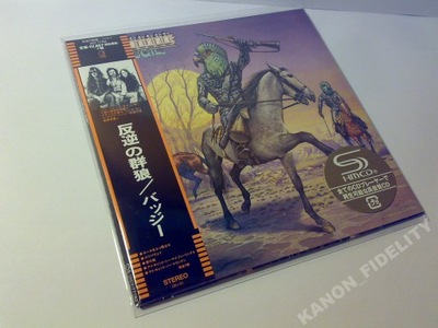 BUDGIE Bandolier `75 SHM-CD JAPAN Mini Lp FOLIA !