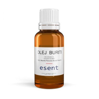 Olej Buriti 20 ml Nierafinowany Esent