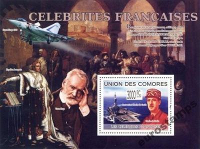 Napoleon Bonaparte de Gaulle Komory bl. ** CM9209b