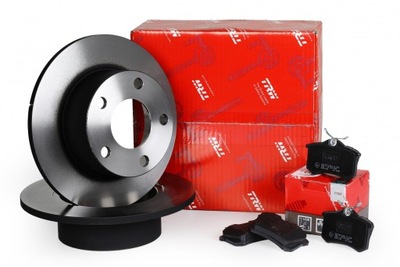 DISCS PADS TRW REAR - VW TIGUAN 300MM - milautoparts-fr.ukrlive.com